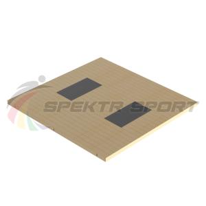Купить Помост тяжелоатлетический 3х3х0,1м, рез. амортизаторы 1х0,5х0,04м в Ульяновске 