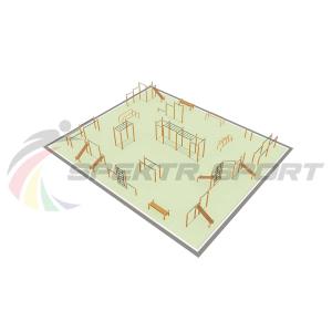 Купить Парковая площадка для Воркаут и WRK 3_76mm в Ульяновске 