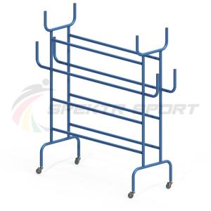 Купить Стеллаж для хранения спортинвентаря 1550х500х1500 мм в Ульяновске 