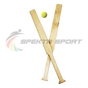 Купить Набор бита для лапты (две биты + один мяч) в чехле в Ульяновске 