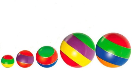 Купить Мячи резиновые (комплект из 5 мячей различного диаметра) в Ульяновске 