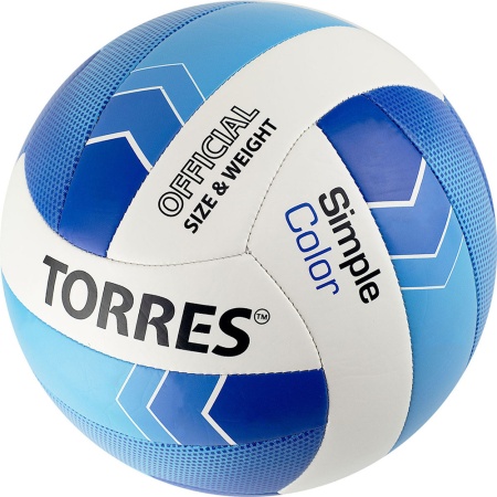 Купить Мяч волейбольный Torres Simple Color любительский р.5 в Ульяновске 